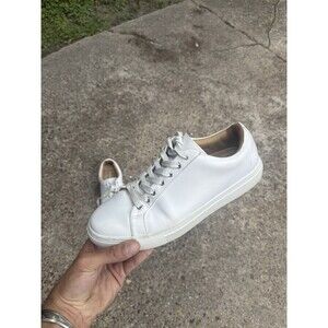 Thursday Premier Everyday Mens Size 9.5 US Shoes White Leather Low Top Sneakers